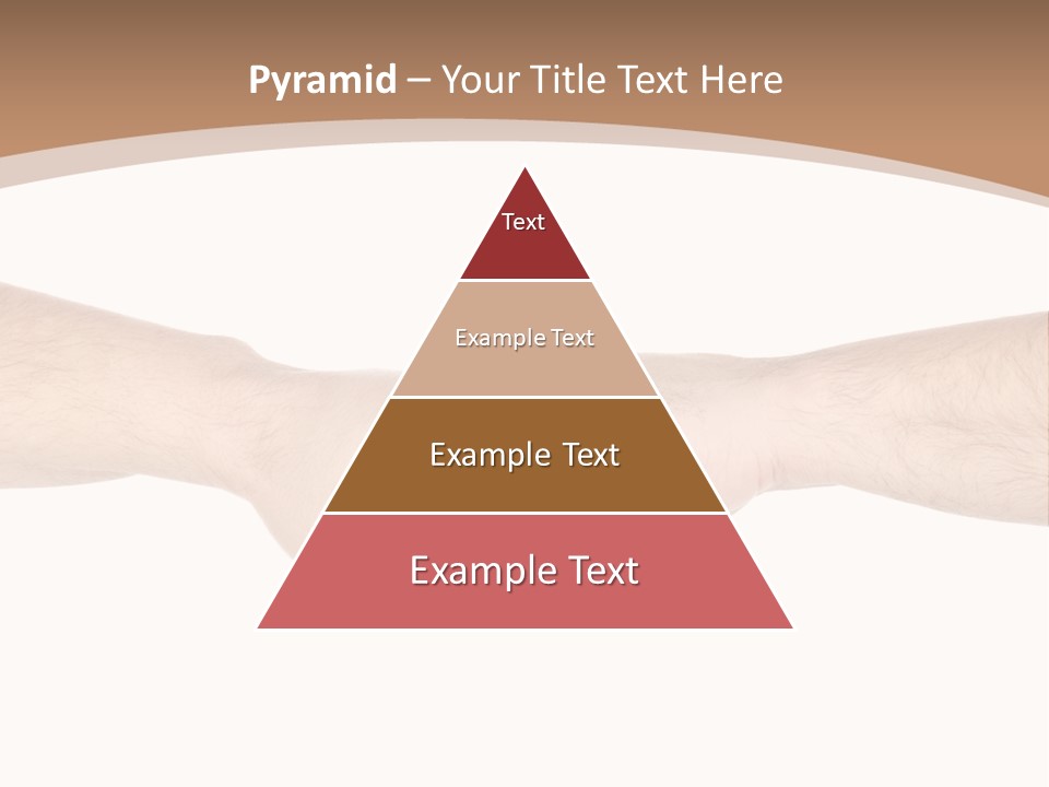 Male Arm Conflict PowerPoint Template