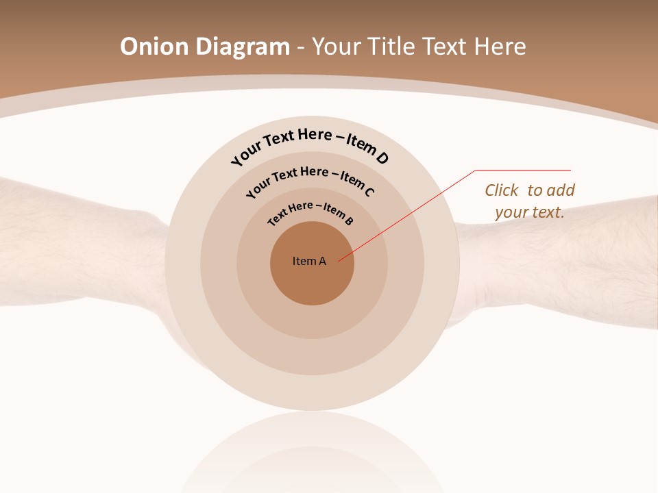 Male Arm Conflict PowerPoint Template