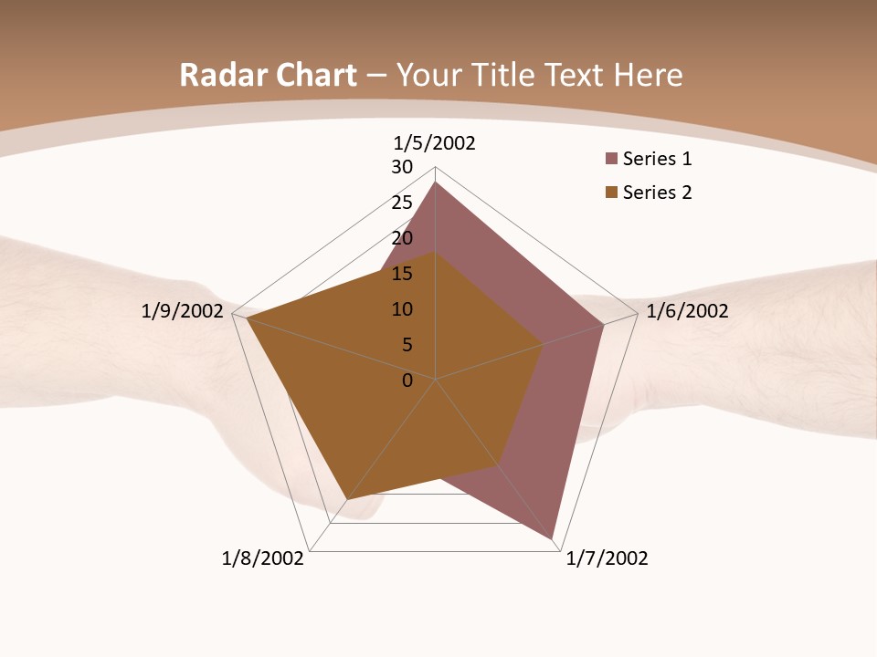 Male Arm Conflict PowerPoint Template