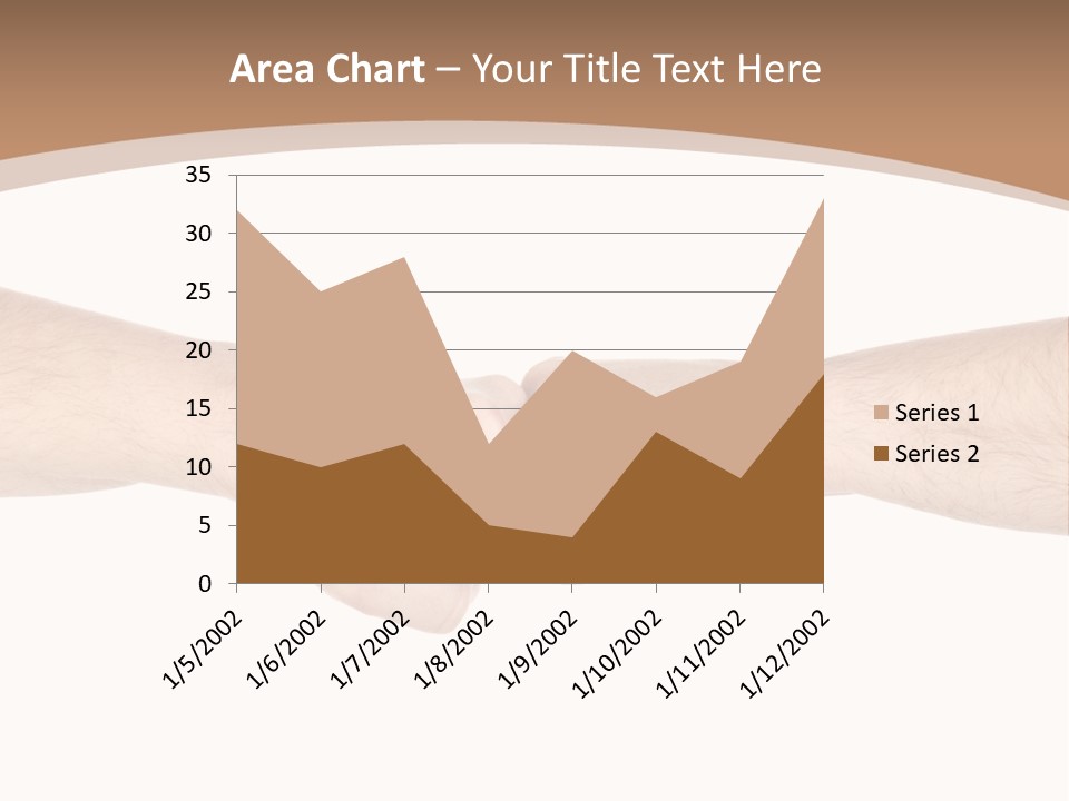 Male Arm Conflict PowerPoint Template