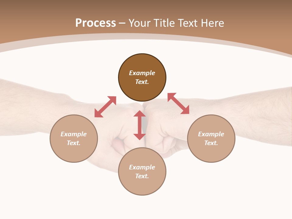 Male Arm Conflict PowerPoint Template