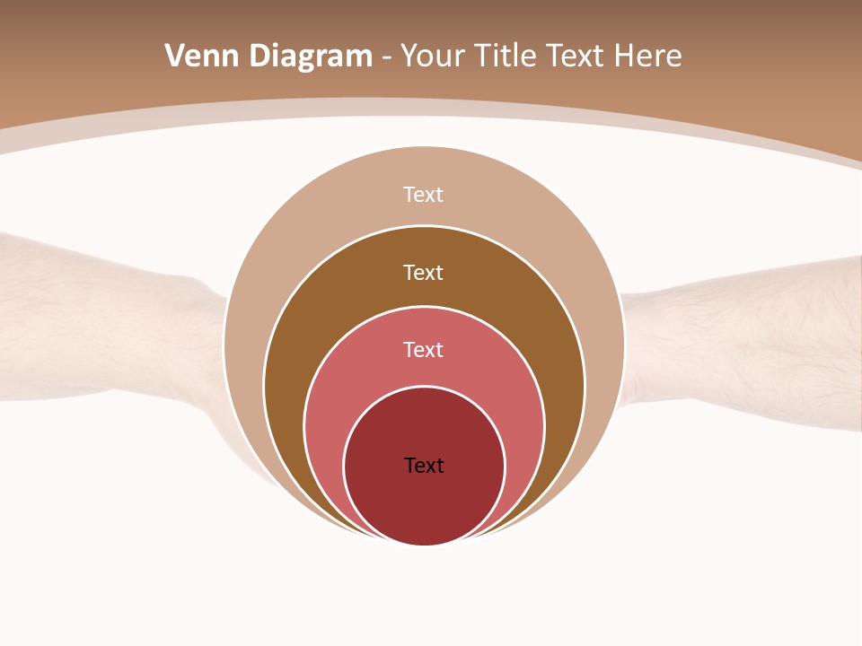 Male Arm Conflict PowerPoint Template