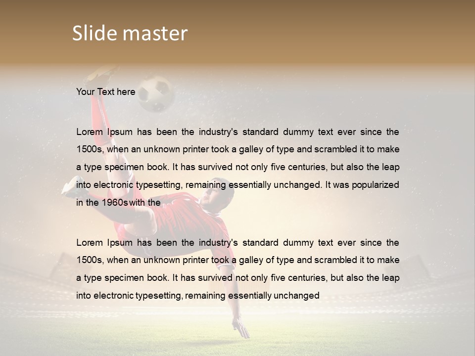 Carrier Rain Shoot PowerPoint Template