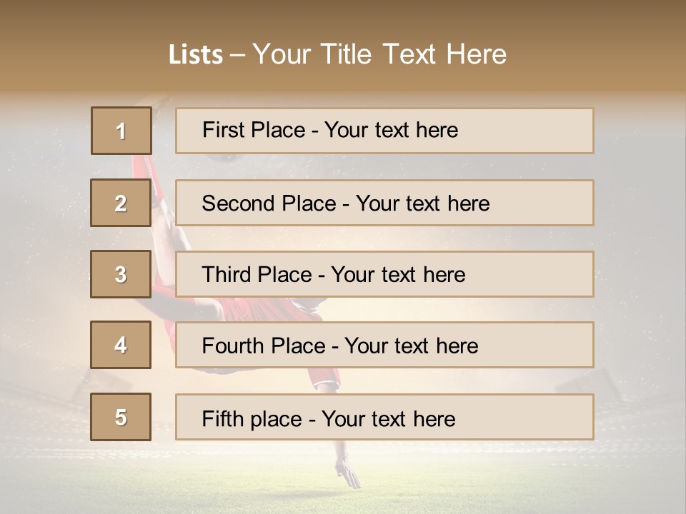 Carrier Rain Shoot PowerPoint Template