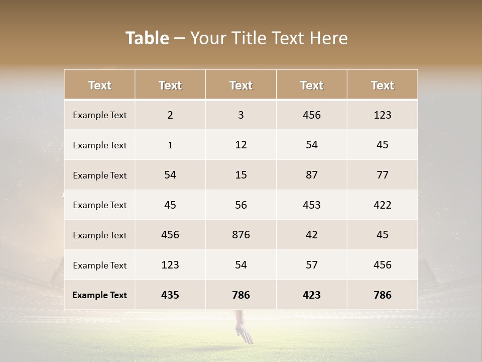 Carrier Rain Shoot PowerPoint Template