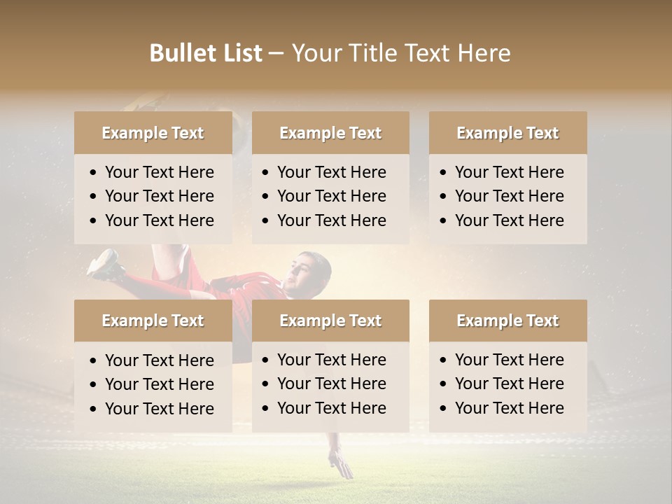 Carrier Rain Shoot PowerPoint Template