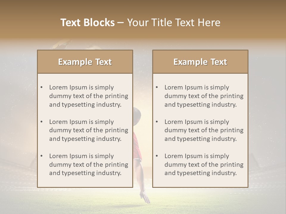 Carrier Rain Shoot PowerPoint Template