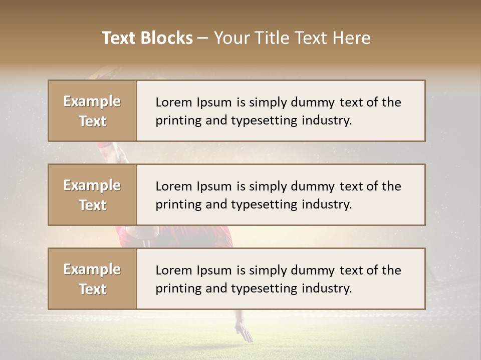 Carrier Rain Shoot PowerPoint Template