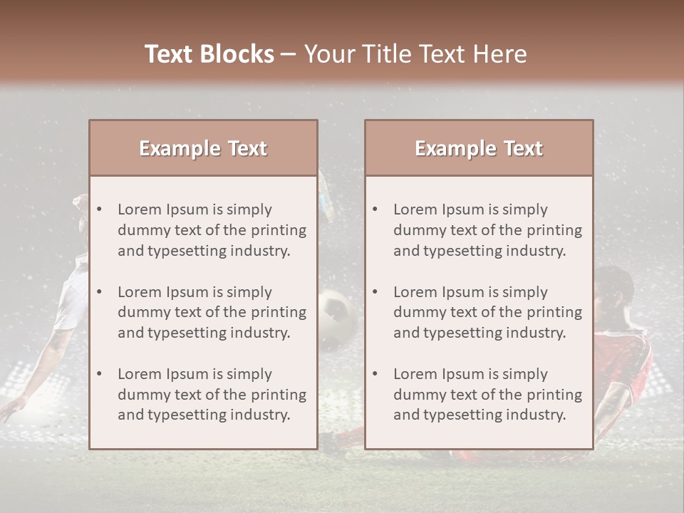 Wet Aloft Fast PowerPoint Template