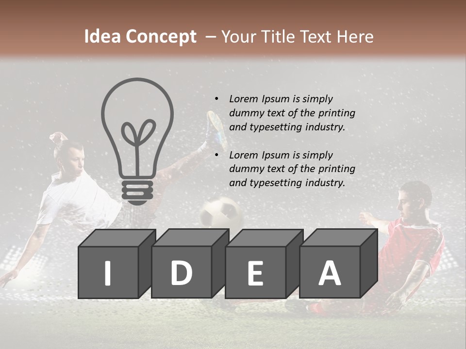 Wet Aloft Fast PowerPoint Template