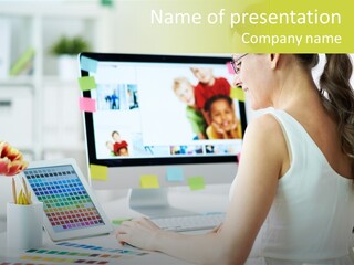 Lovely Multi Color Technology PowerPoint Template