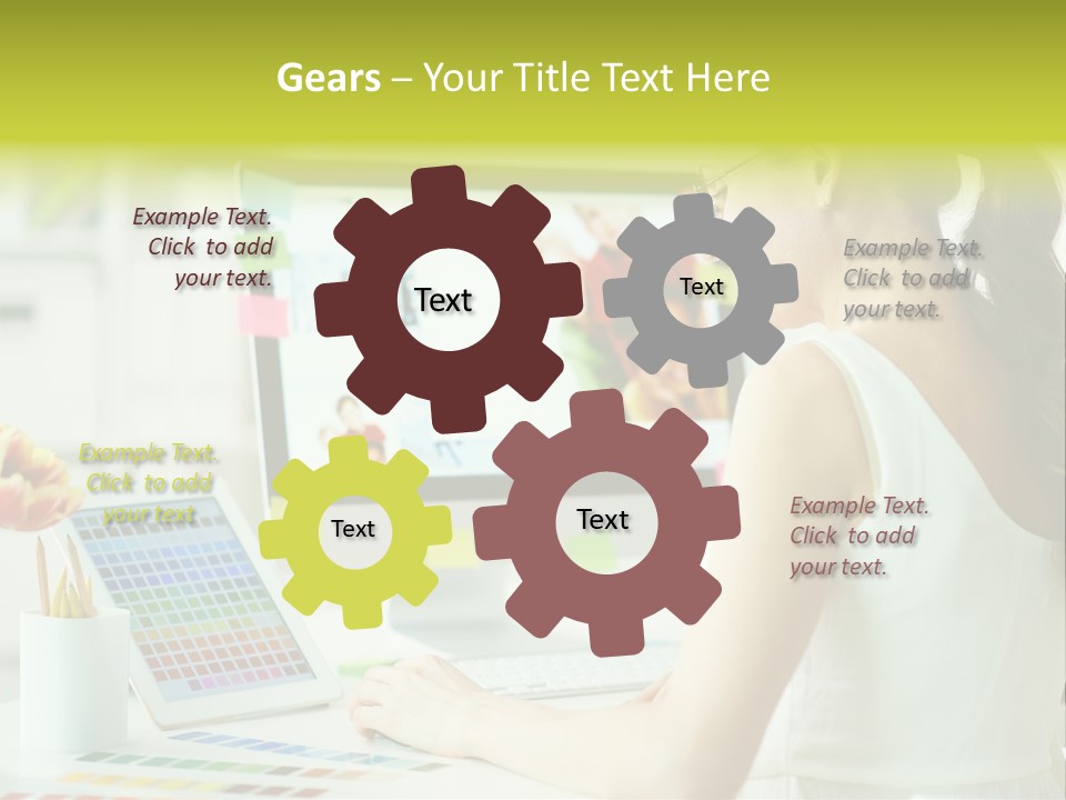 Lovely Multi Color Technology PowerPoint Template