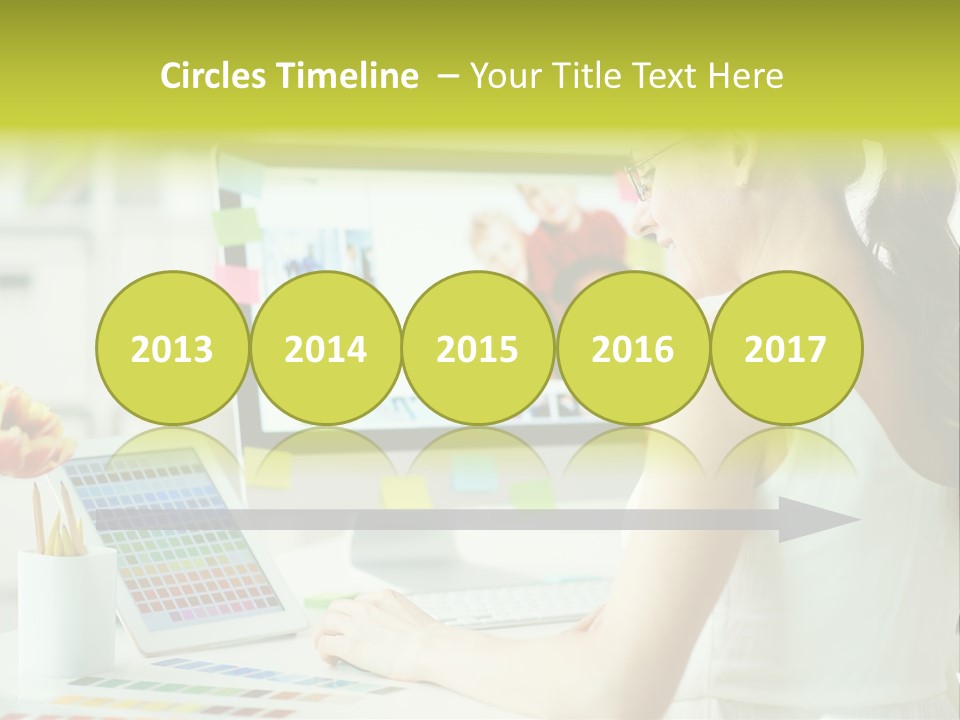 Lovely Multi Color Technology PowerPoint Template