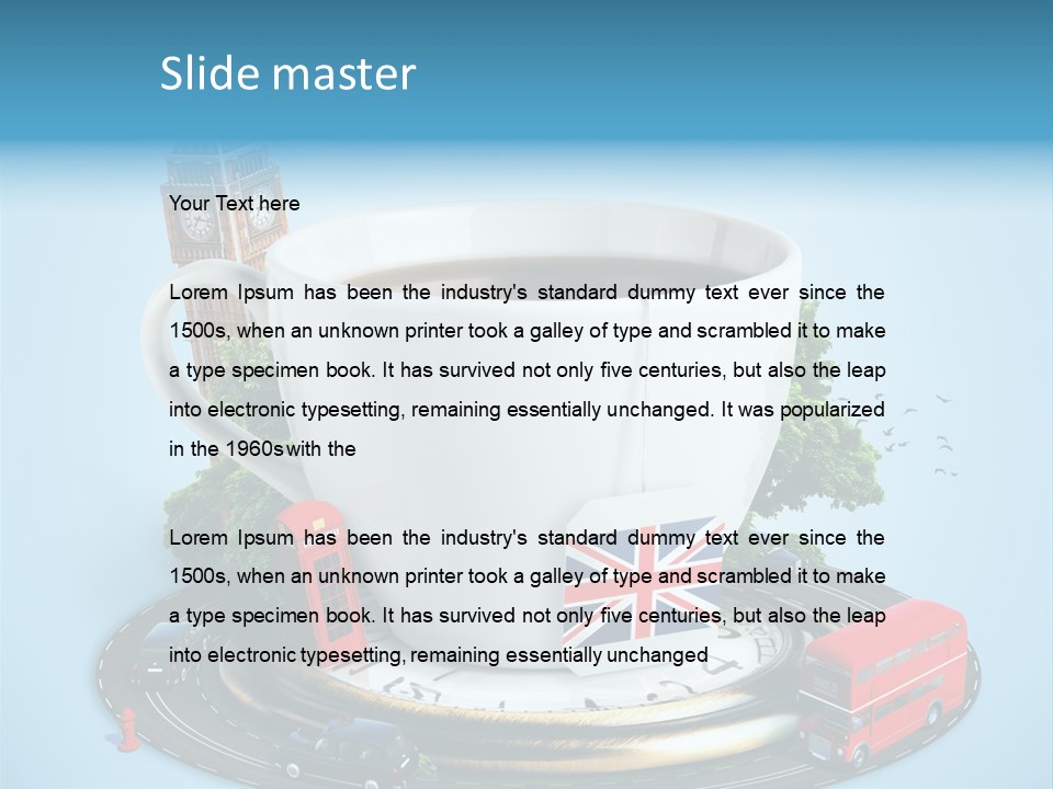 Rest Vacation Weekend PowerPoint Template