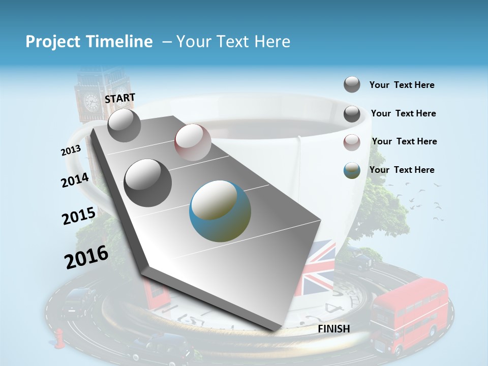 Rest Vacation Weekend PowerPoint Template