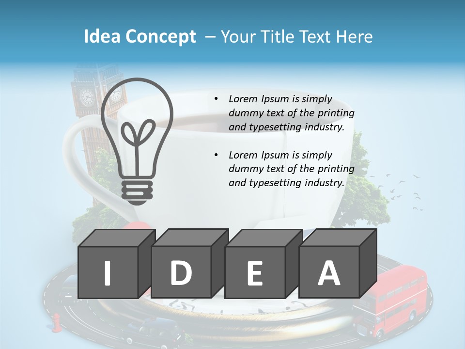 Rest Vacation Weekend PowerPoint Template