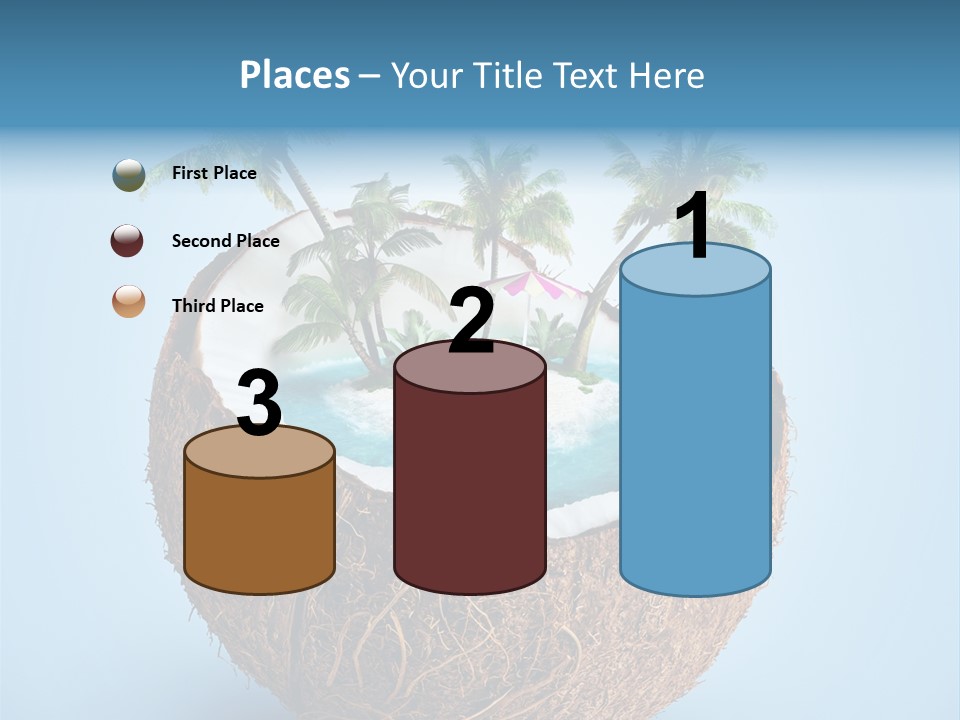 Blue Tourist Journey PowerPoint Template