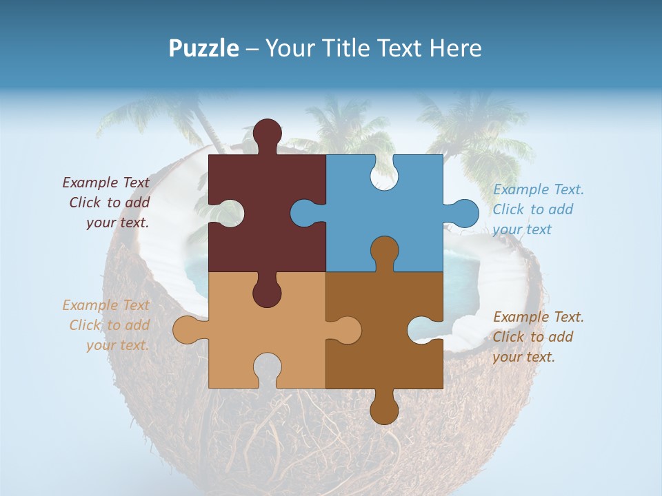 Blue Tourist Journey PowerPoint Template