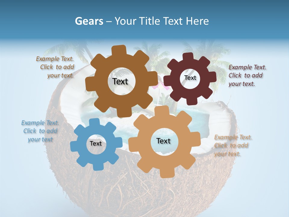 Blue Tourist Journey PowerPoint Template