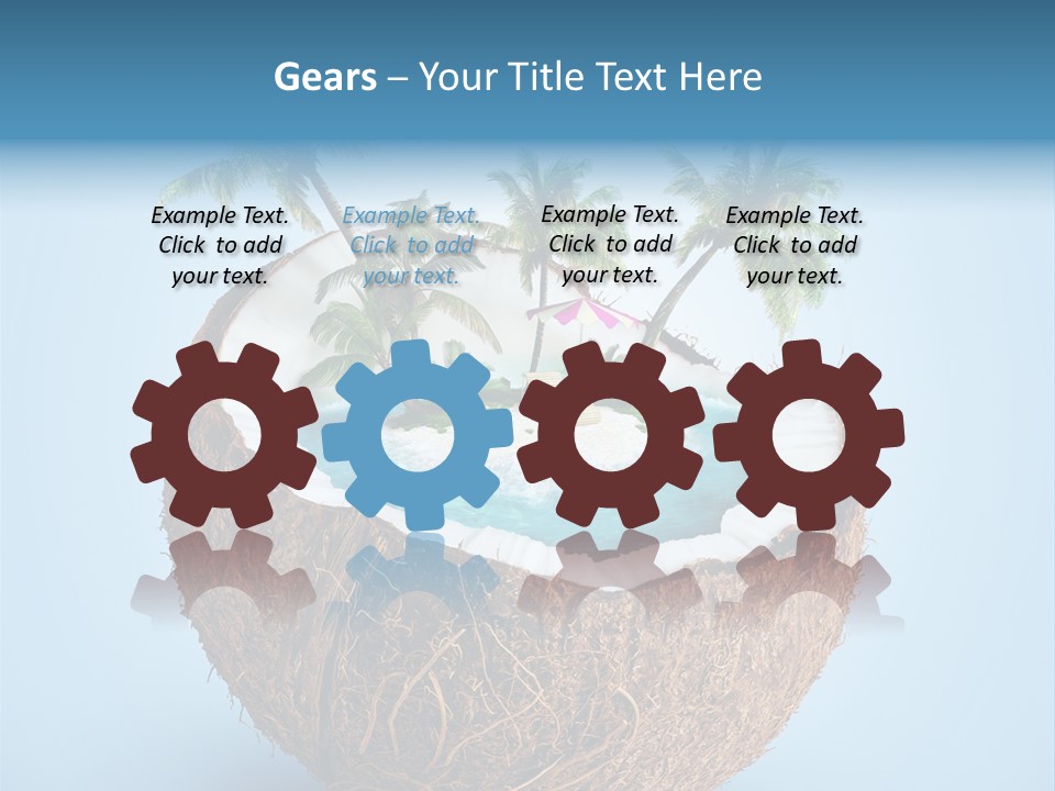 Blue Tourist Journey PowerPoint Template