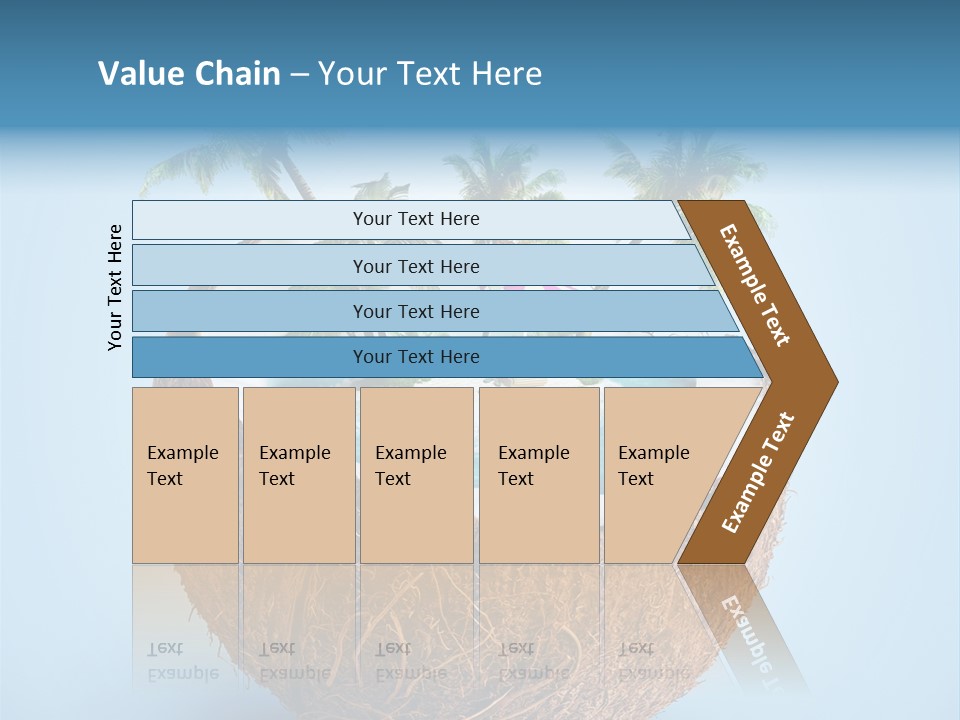 Blue Tourist Journey PowerPoint Template