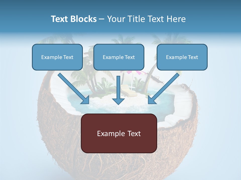 Blue Tourist Journey PowerPoint Template
