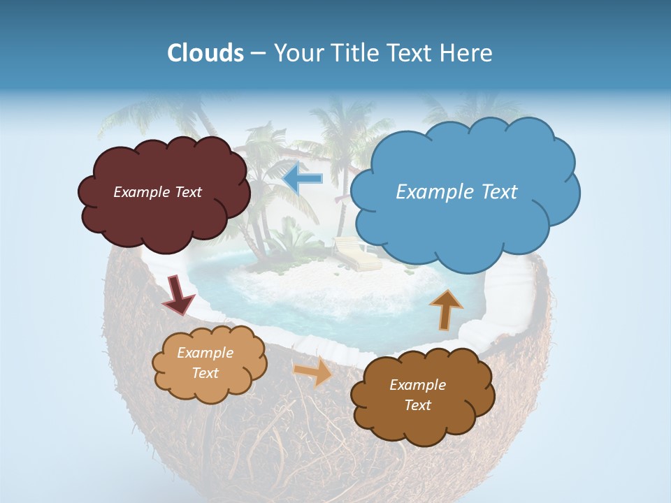 Blue Tourist Journey PowerPoint Template