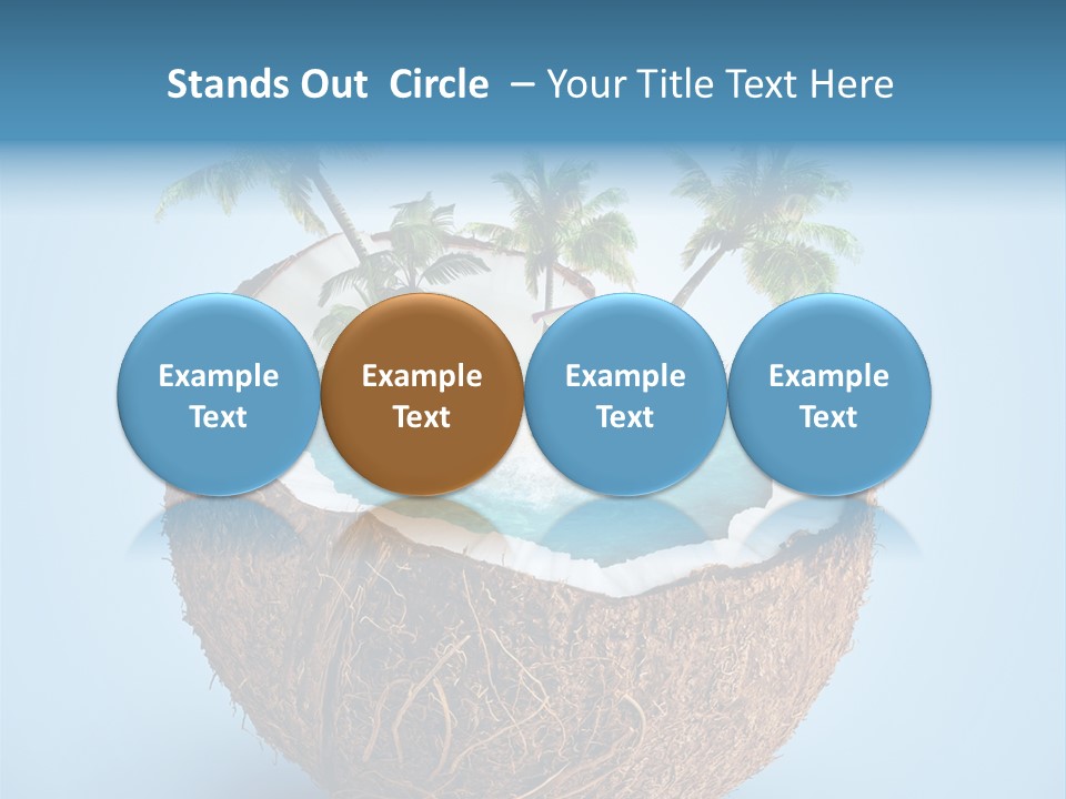 Blue Tourist Journey PowerPoint Template
