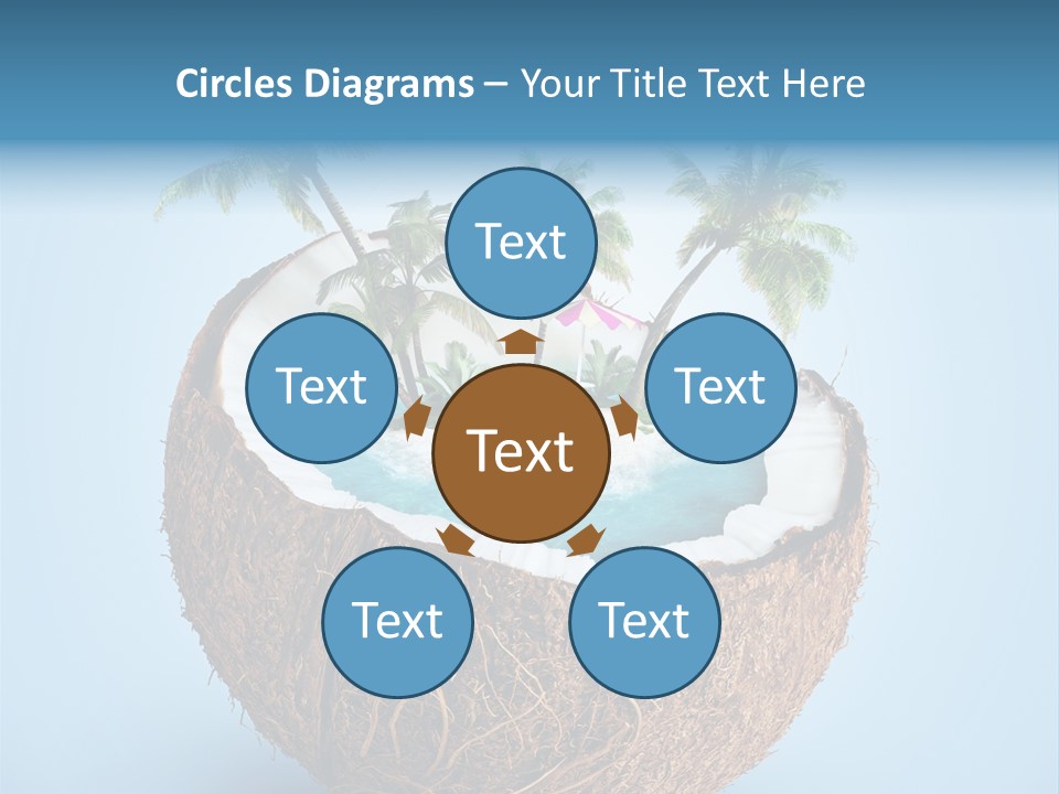 Blue Tourist Journey PowerPoint Template