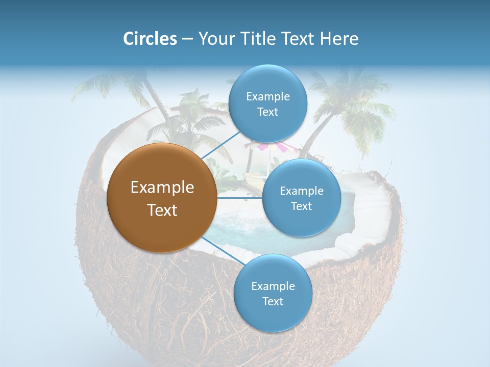 Blue Tourist Journey PowerPoint Template