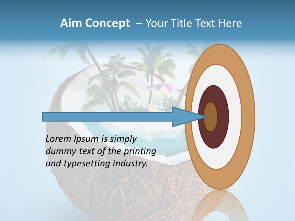 Blue Tourist Journey PowerPoint Template