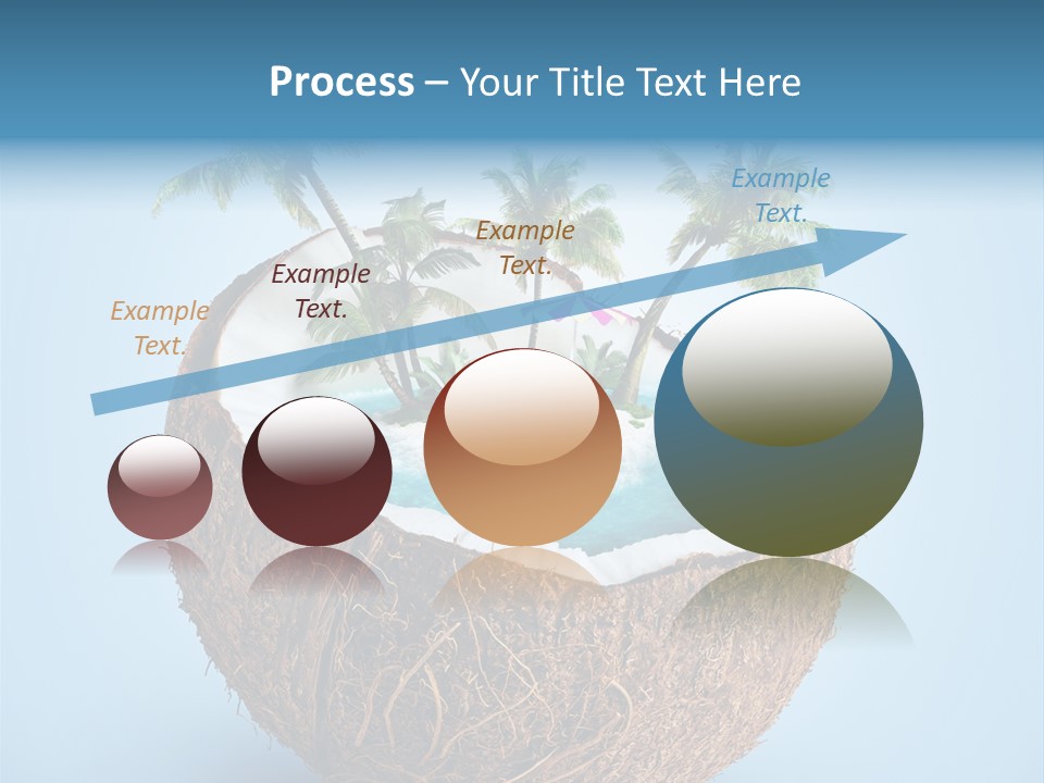 Blue Tourist Journey PowerPoint Template