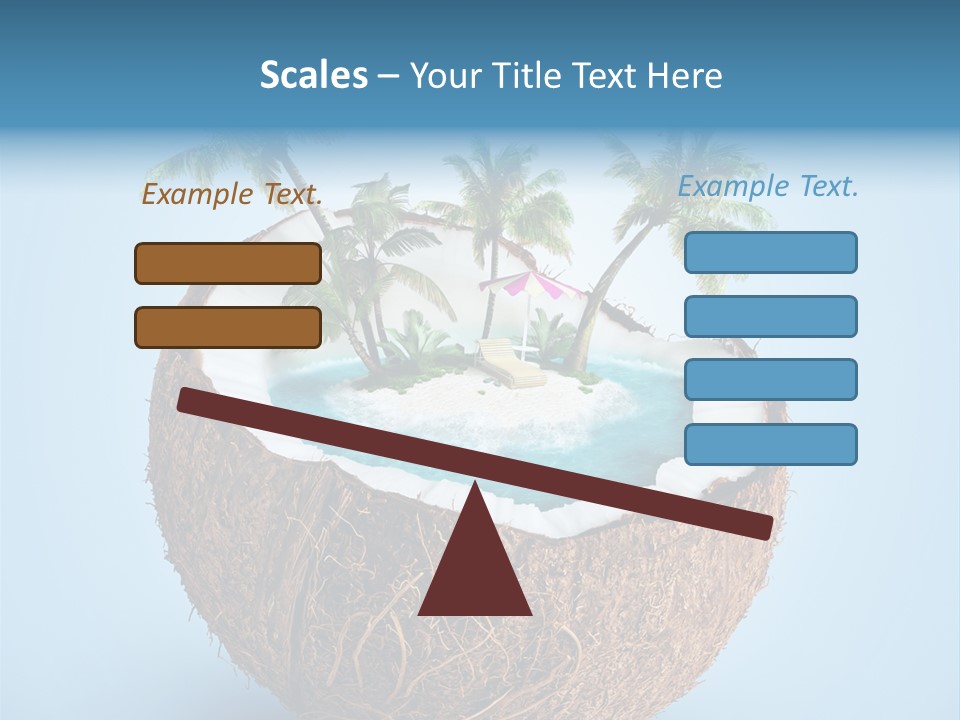 Blue Tourist Journey PowerPoint Template