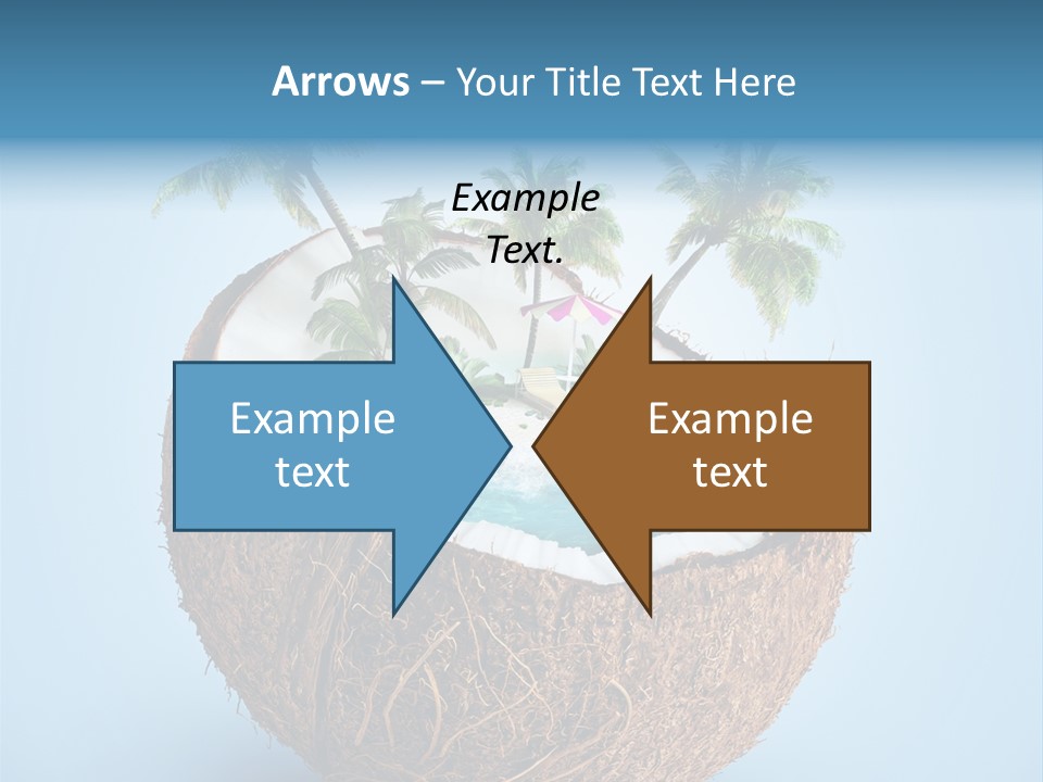 Blue Tourist Journey PowerPoint Template