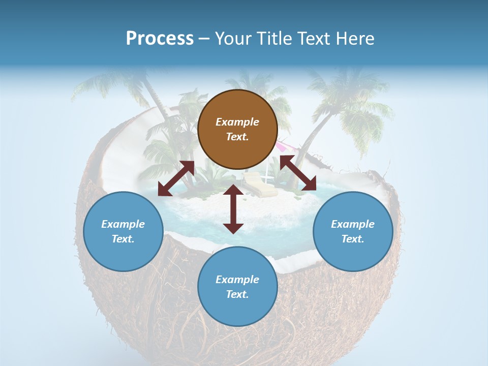 Blue Tourist Journey PowerPoint Template