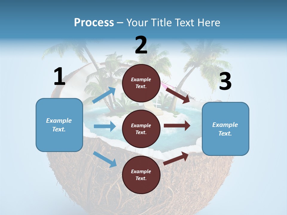 Blue Tourist Journey PowerPoint Template