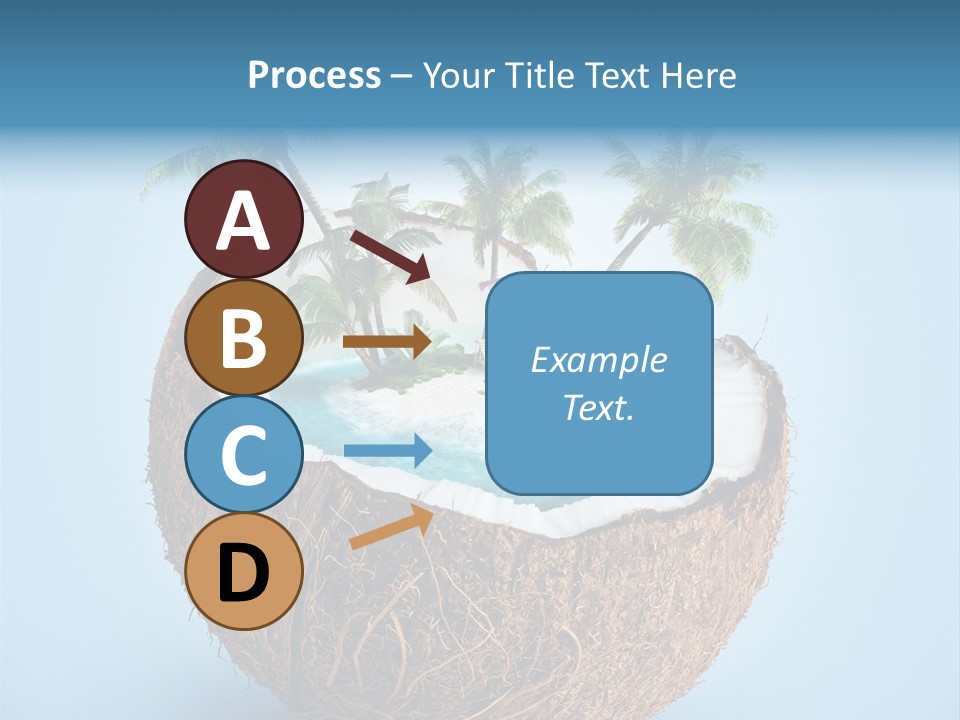 Blue Tourist Journey PowerPoint Template