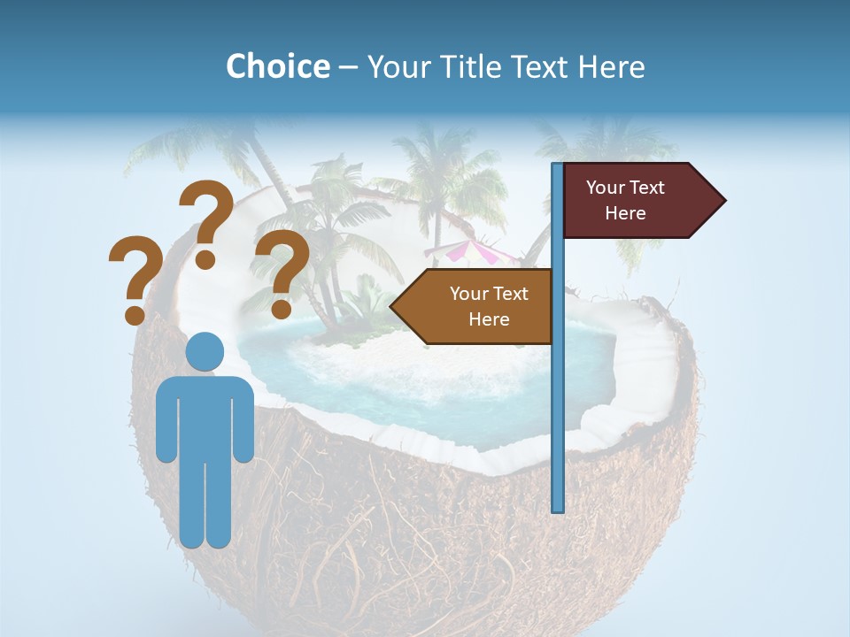 Blue Tourist Journey PowerPoint Template