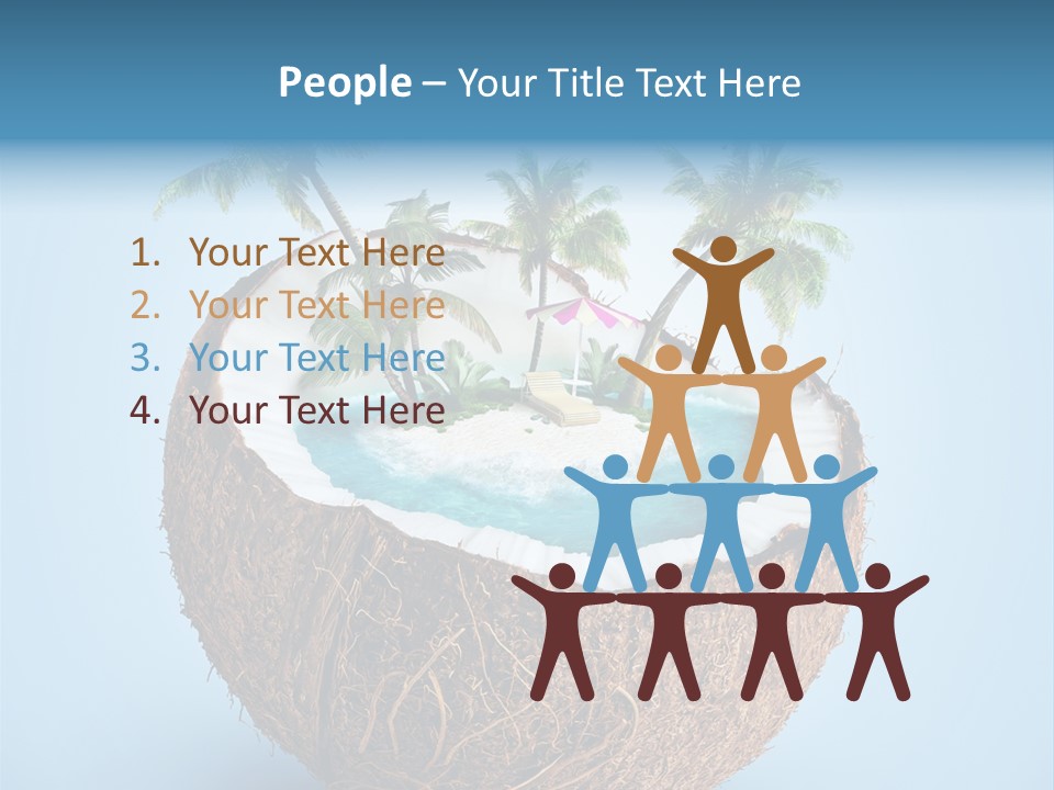 Blue Tourist Journey PowerPoint Template