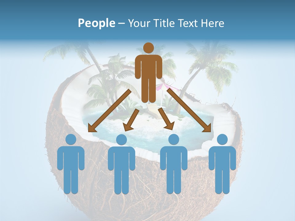 Blue Tourist Journey PowerPoint Template