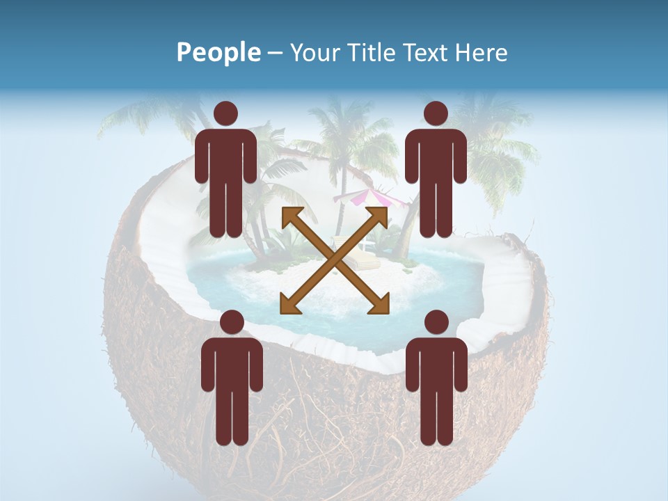 Blue Tourist Journey PowerPoint Template