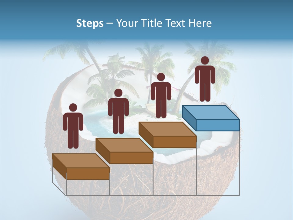 Blue Tourist Journey PowerPoint Template