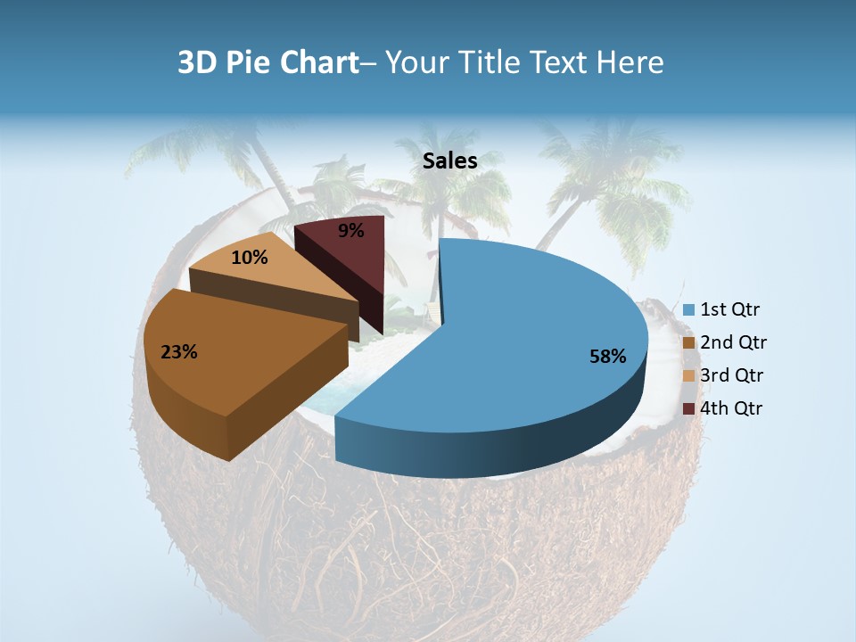 Blue Tourist Journey PowerPoint Template