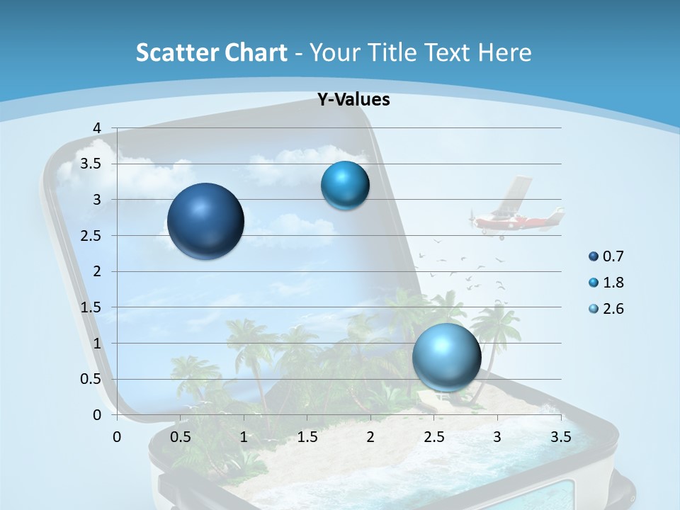 Tropical Heat Bag PowerPoint Template