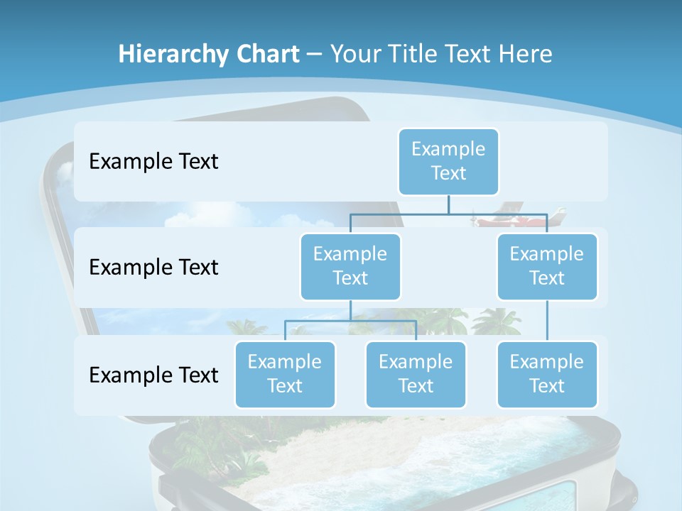 Tropical Heat Bag PowerPoint Template