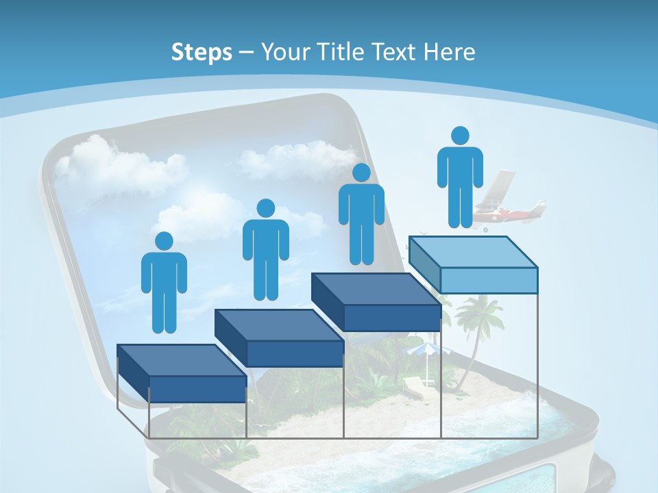 Tropical Heat Bag PowerPoint Template