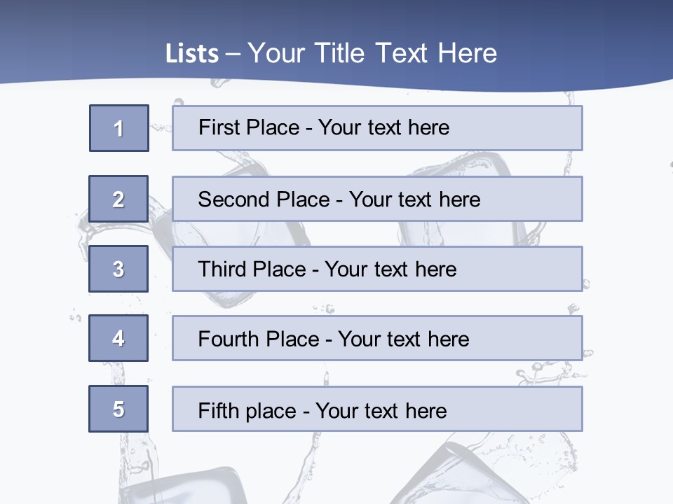 Space Flow Square PowerPoint Template