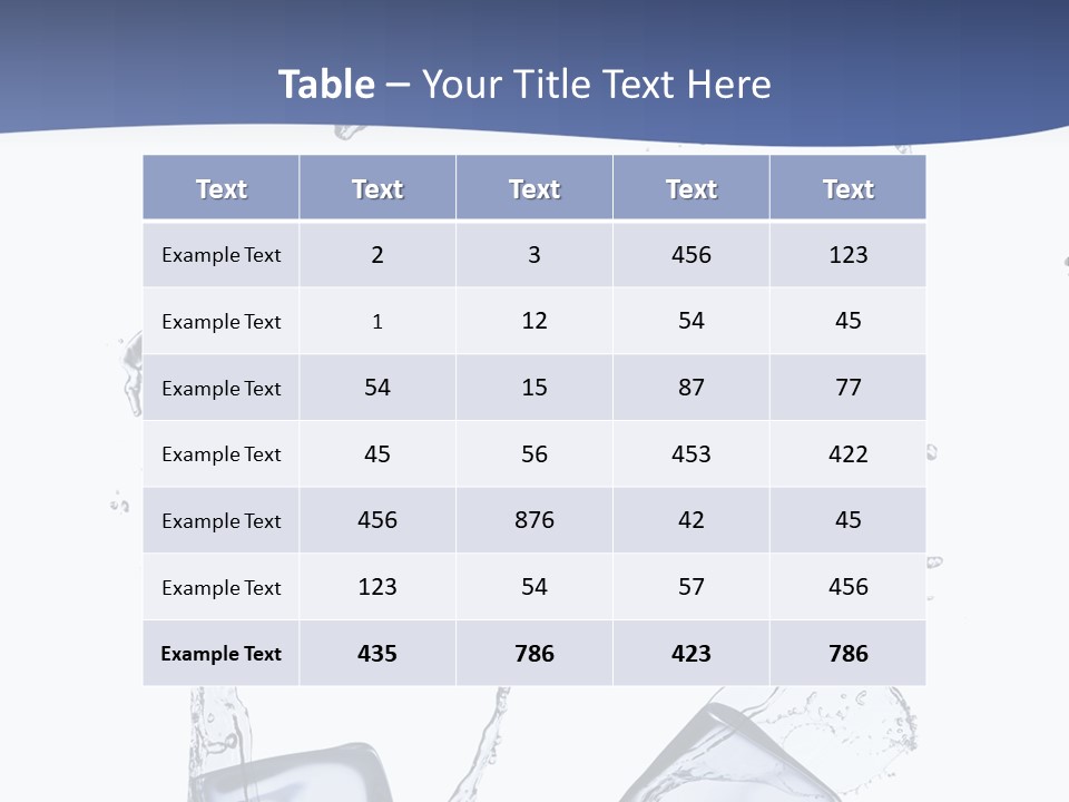 Space Flow Square PowerPoint Template