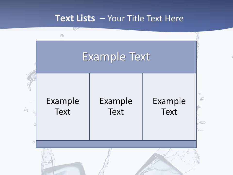 Space Flow Square PowerPoint Template