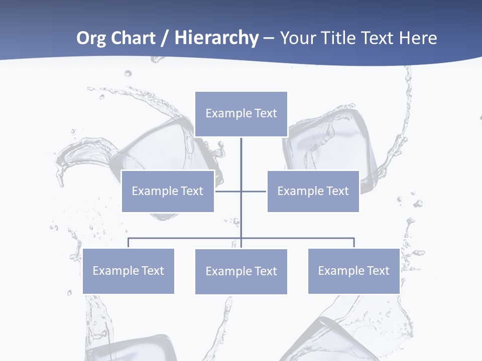 Space Flow Square PowerPoint Template